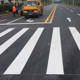 哈爾濱廠(chǎng)區(qū)路面劃線(xiàn) 道路施工